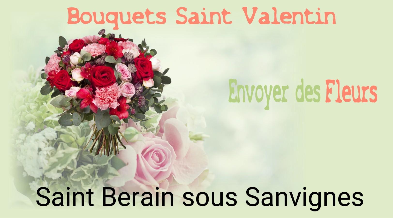 Roses de Saint-Valentin livrées à Saint-Berain-sous-Sanvignes